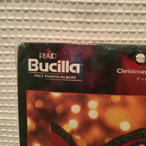 NWT Plaid Bucella Christmas Manger Photo Frame kit - Picture 6 of 6